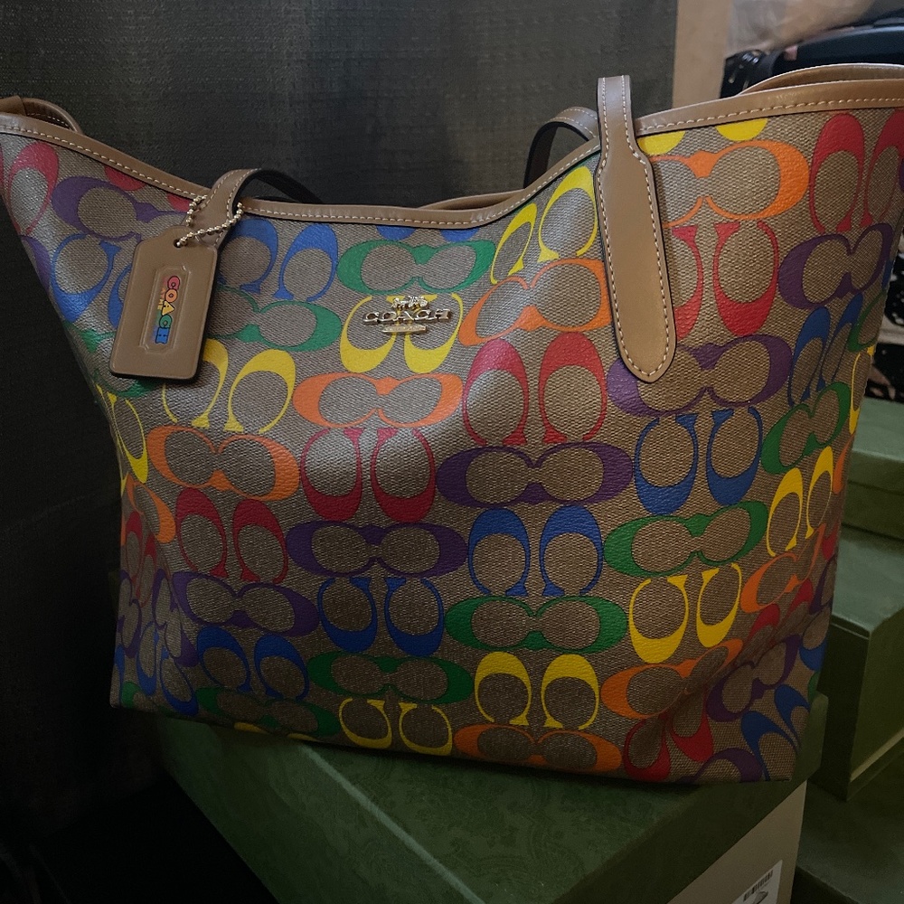 Coach Tote and small wallet